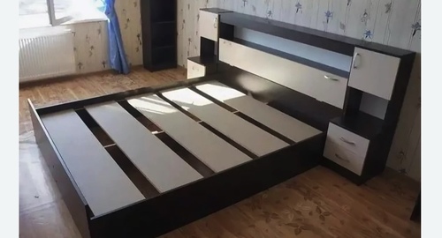 Сборка кровати с подъемным механизмом. Курск